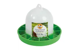 Kunststoff-Futterautomat für Hühner - 2,5 kg