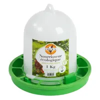 Kunststoff-Futterautomat für Hühner - 1 kg