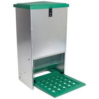 Geflügelfutterautomat mit Trittplatte - 20 kg