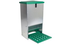 Geflügelfutterautomat mit Trittplatte - 20 kg