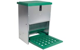 Geflügelfutterautomat mit Trittplatte - 12 kg