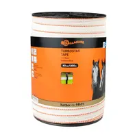 Gallagher Pferdezaun-Breitband TurboStar Super (weiß) - 200 m/40 mm