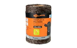 200 m Gallagher Weidezaunlitze Vidoflex 6 (terra)