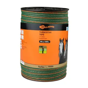 200 m/40 mm Gallagher Weidezaunband TurboStar Super (grün)