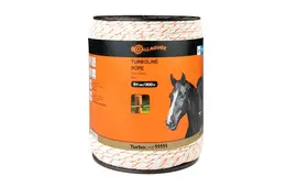 Gallagher Weidezaunseil TurboLine Cord (weiß) - 500 m