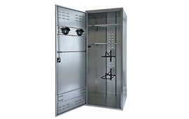 Growi Sattelschrank Western - 190 x 75 x 75 cm - Vorhangschloss