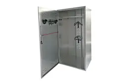 Growi Sattelschrank mit Geschirrhalter - 190 x 90 x 75 cm - Profischloss