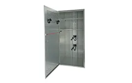 Growi Sattelschrank Englisch - 190 x 90 x 75 cm - Vorhangschloss