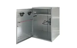 Growi Sattelschrank Western - 106 x 75 x 75 cm -  Vorhangschloss