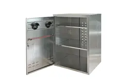 Growi Universalschrank - 106 x 75 x 75 cm - Vorhangschloss