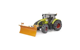 Bruder Traktor Claas Axion 950 mit Schneeketten + Räumschild 1:16