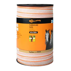 200 m/40 mm Gallagher Weidezaunband TurboLine (weiß)