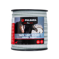 Pulsara Pferdezaun-Breitband Pro (weiß) - 200 m/40 mm