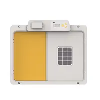 Automatische Hühnerklappe/Hühnertür All-in-one mit Solarmodul