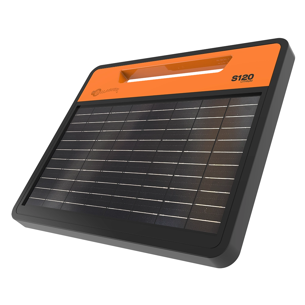 Gallagher Solar-Weidezaungerät S120Li mit Lithium-Akku