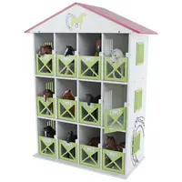 Kids Globe Pferdehotel für 12 Pferde 1:24