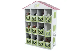 Kids Globe Pferdehotel für 12 Pferde 1:24