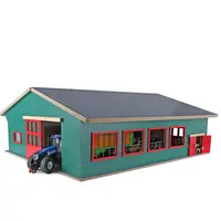 Kids Globe Laufstall mit Lager und Weide 1:32