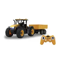 Jamara Traktor JCB Fastrac mit Kippanhänger 1:24