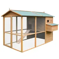 Hühnerstall Oslo mit Freigehege und hochwertiger Ausstattung