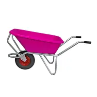 Growi Schubkarre Compact - 120 l - pink