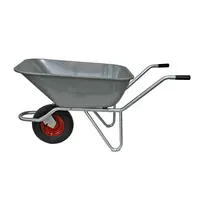 Growi Schubkarre - 140 l - feuerverzinkt