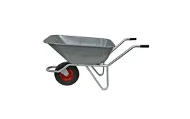 Growi Schubkarre - 140 l - feuerverzinkt