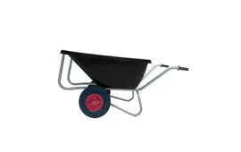 Growi Schubkarre Compact Big Ben - 180 l - 2-rädrig - schwarz