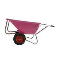 Growi Schubkarre Compact Big Ben - 180 l - 2-rädrig - pink