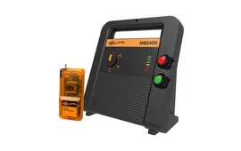 Gallagher Weidezaungerät MBS400 (12V/230V) + Voltmeter