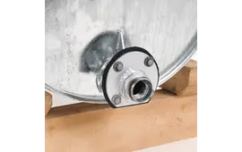 Growi Wechselflansch mit Aussengewinde - 160 mm