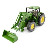 Siku Traktor John Deere 6M 220 Set mit abnehmbarem Frontlader 1:32