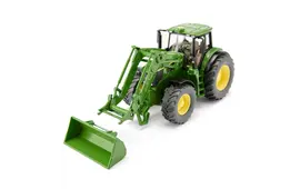Siku Traktor John Deere 6M 220 Set mit abnehmbarem Frontlader 1:32