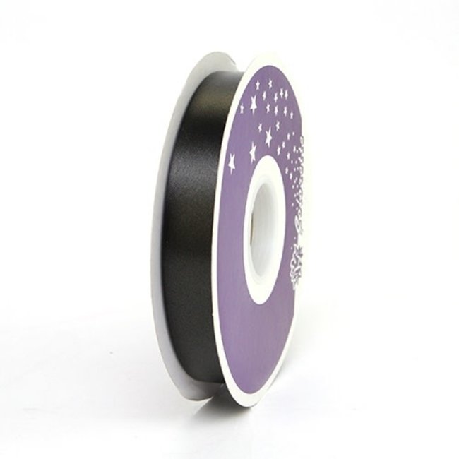 Krullint Polyseta Zwart