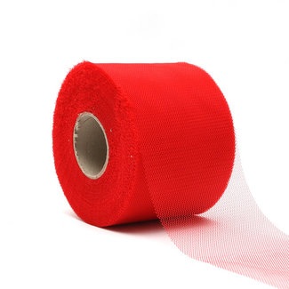 Tule Lint Uni Rood