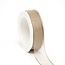 Organza Lint Wired Lichtbruin