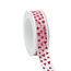 Organza Lint Sweat Hearts Rood