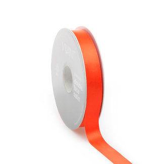 Satijnlint Single Face Oranje Satijnlint Single Face Oranje