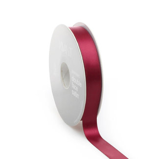 Satijnlint Single Face Rood Satijnlint Single Face Rood