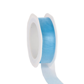 Organza Lint Voile Lichtblauw Organza Lint Voile Lichtblauw