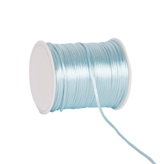 Koord Silk Lichtblauw