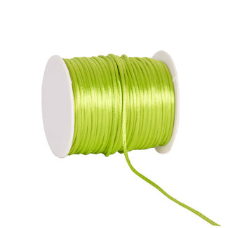 Koord Silk Appelgroen