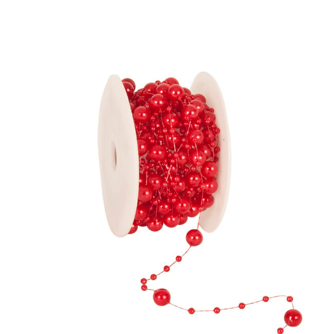 Kralen Koord Rood