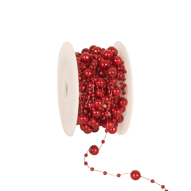 Kralen Koord Donkerrood