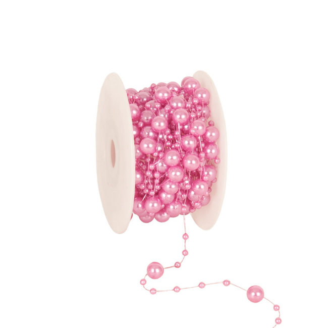 Kralen Koord Zachtroze