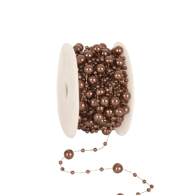 Kralen Koord Bruin