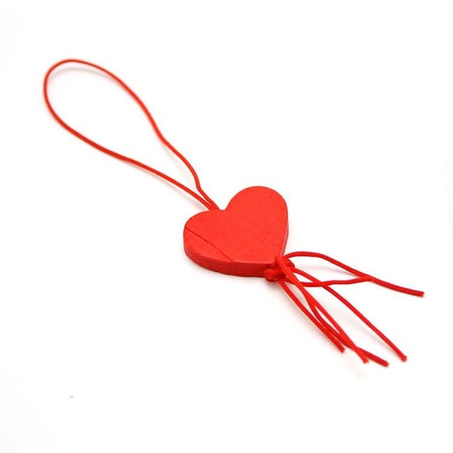 Gelukspoppetjes Hartjes Rood