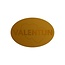 Cadeaustickers Valentijn Ovaal Goud