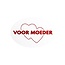 Cadeaustickers Voor Moeder Ovaal Wit