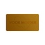 Cadeaustickers Voor Moeder Rechthoek Goud